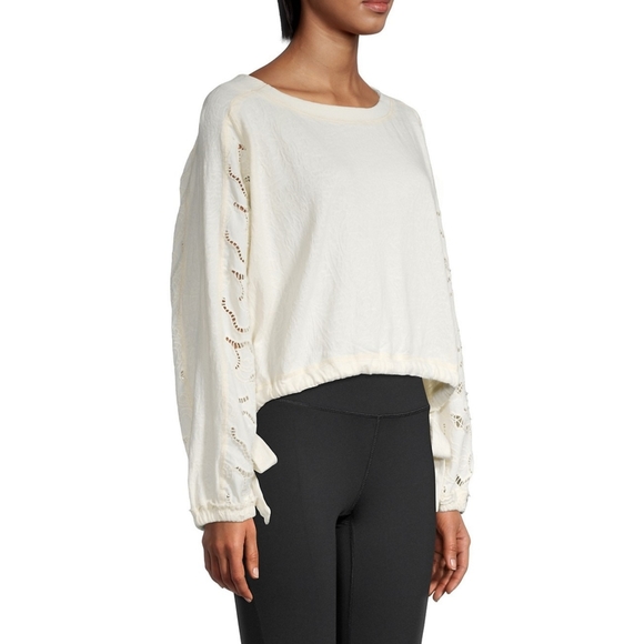 Free People Movement Field Of Dreams Cropped Pullover - Picture 3 of 5